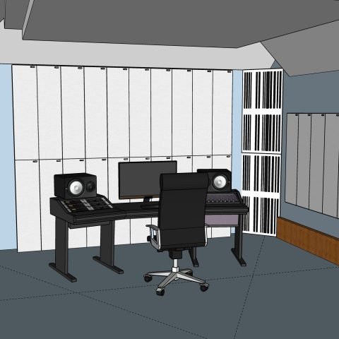 Recording Studio & Control Room — Μουσικό Εργαστήρι Λαβύρινθος